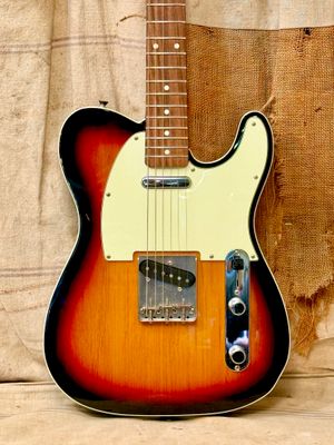 2018 Fender MIJ 62 RI Telecaster Custom Sunburst