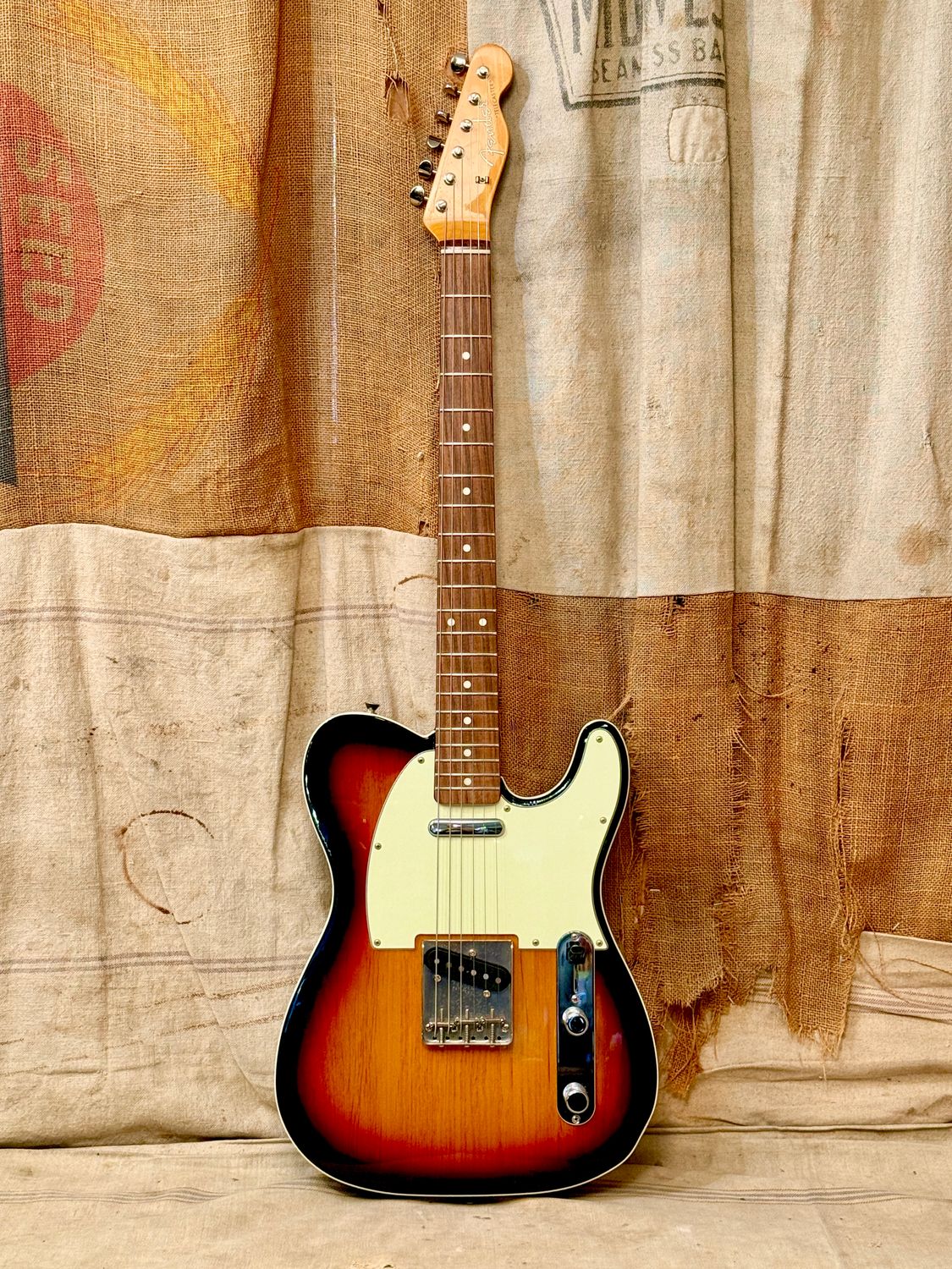 2018 Fender MIJ 62 RI Telecaster Custom Sunburst