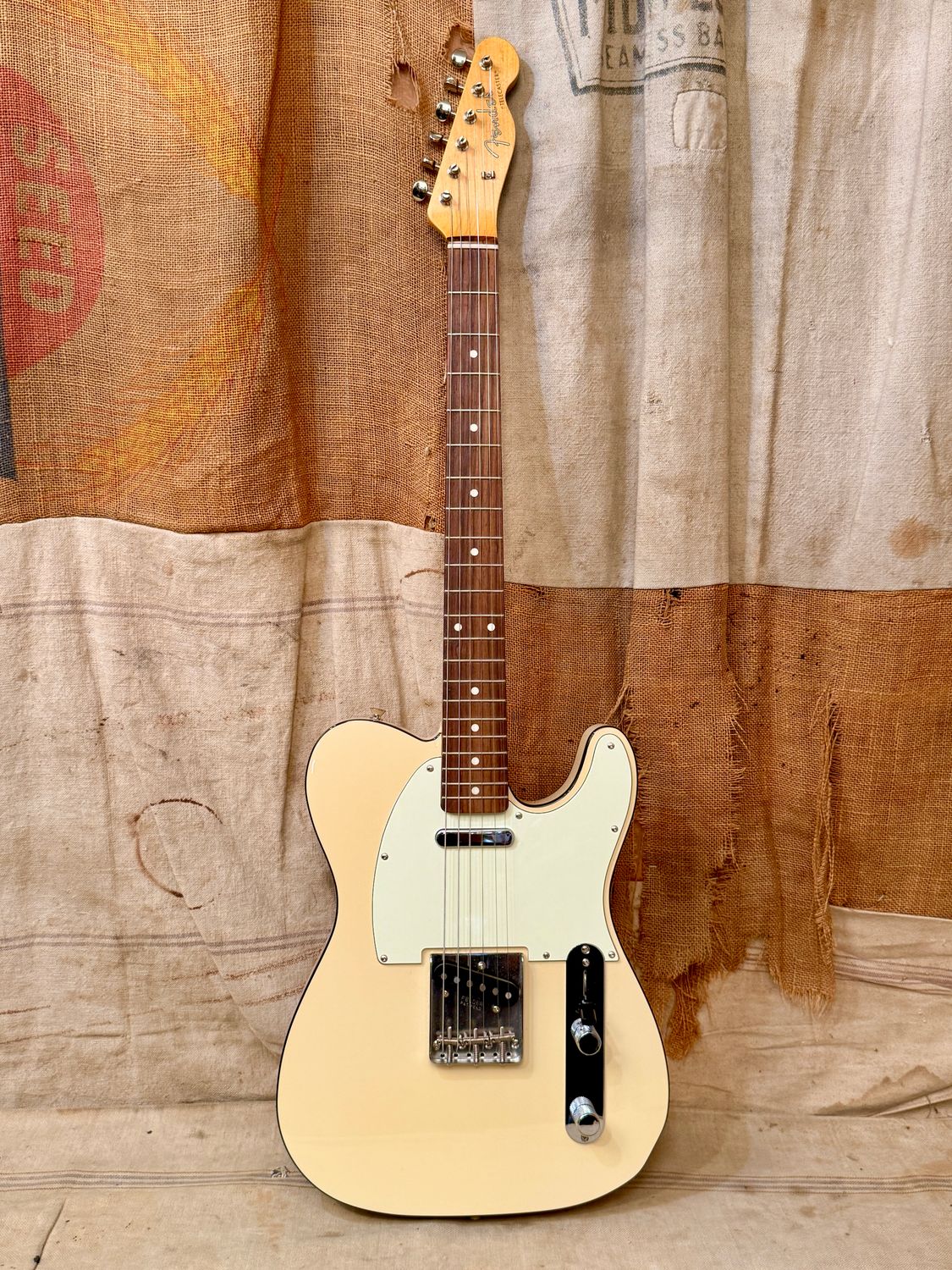 2007 Fender MIJ '62 RI Telecaster Custom Texas Special Vintage White