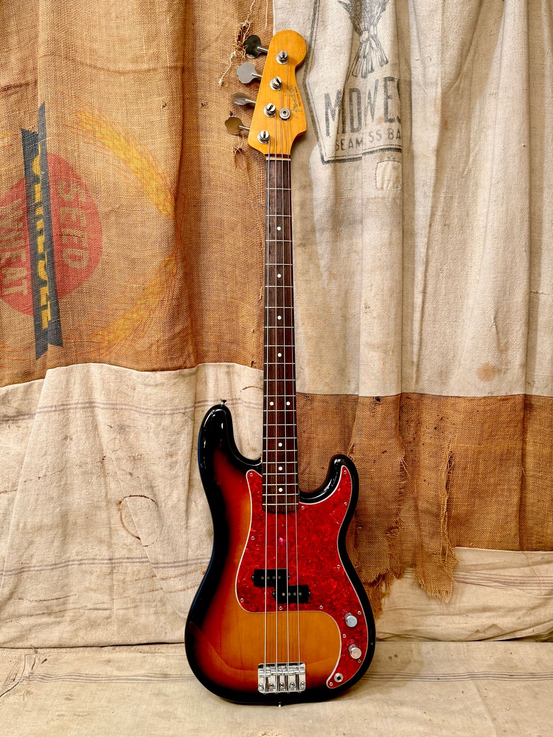 1989 Fender MIJ '62 Precision Bass Sunburst