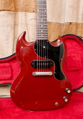 1965 Gibson SG Junior Ember Red