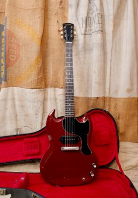 1965 Gibson SG Junior Ember Red