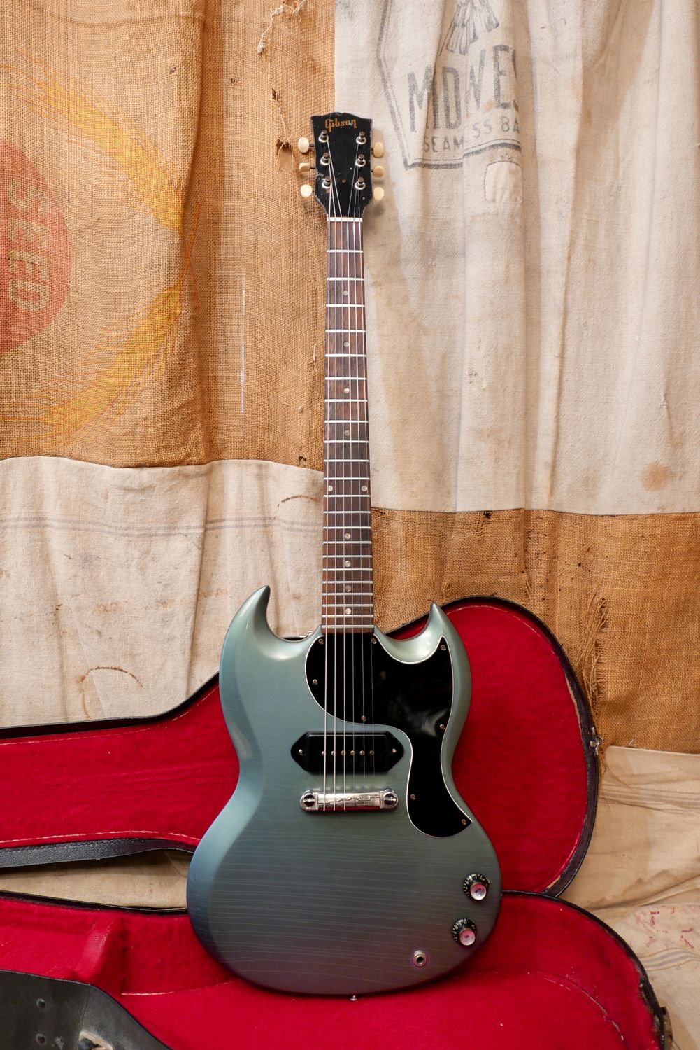 1965 Gibson SG Junior Jr Pelham Blue