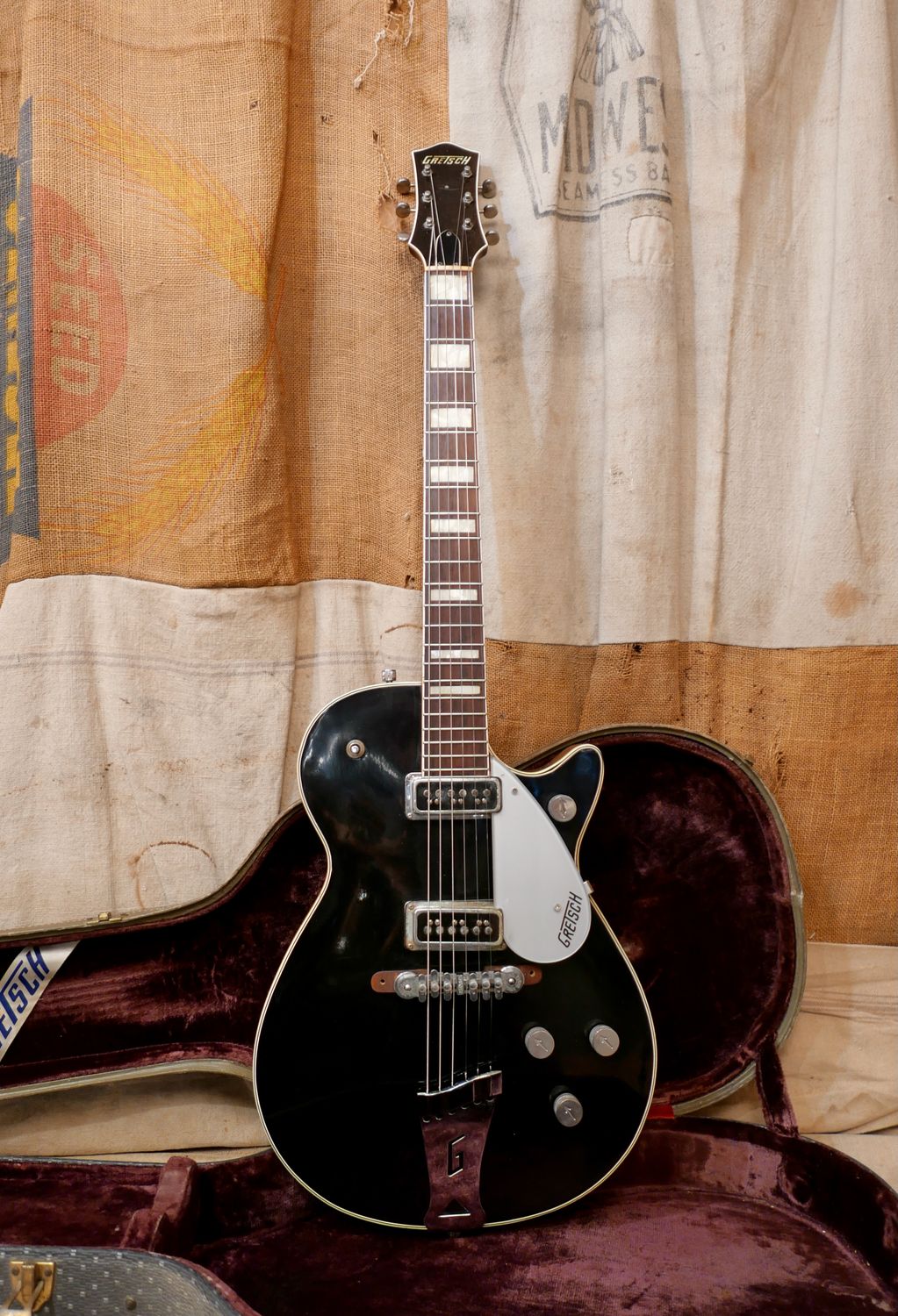1955 Gretsch Duo Jet Black
