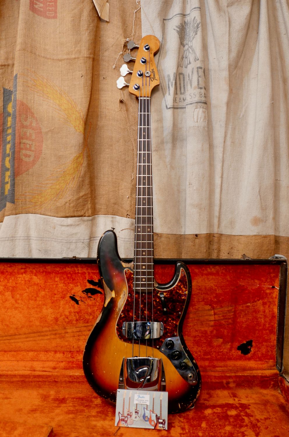 1964 Fender Jazz Bass Sunburst w/OHSC