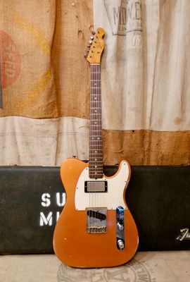 1966 Fender Telecaster Burnt Candy Apple Red
