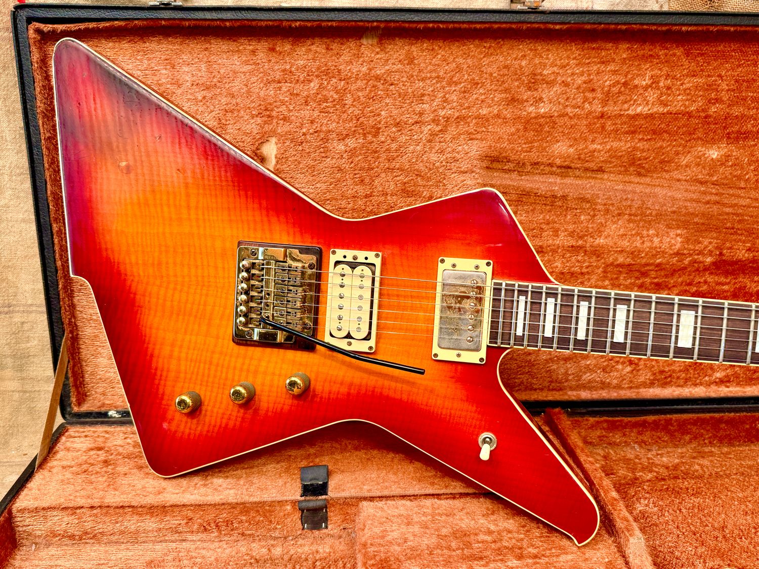 1983 Ibanez Destroyer X Series DT-500 CS Sunburst