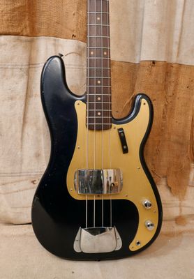 1958-1959 Fender Precision Bass Dark Blue Refin