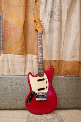 1966 Fender Mustang Red Lefty Left Handed