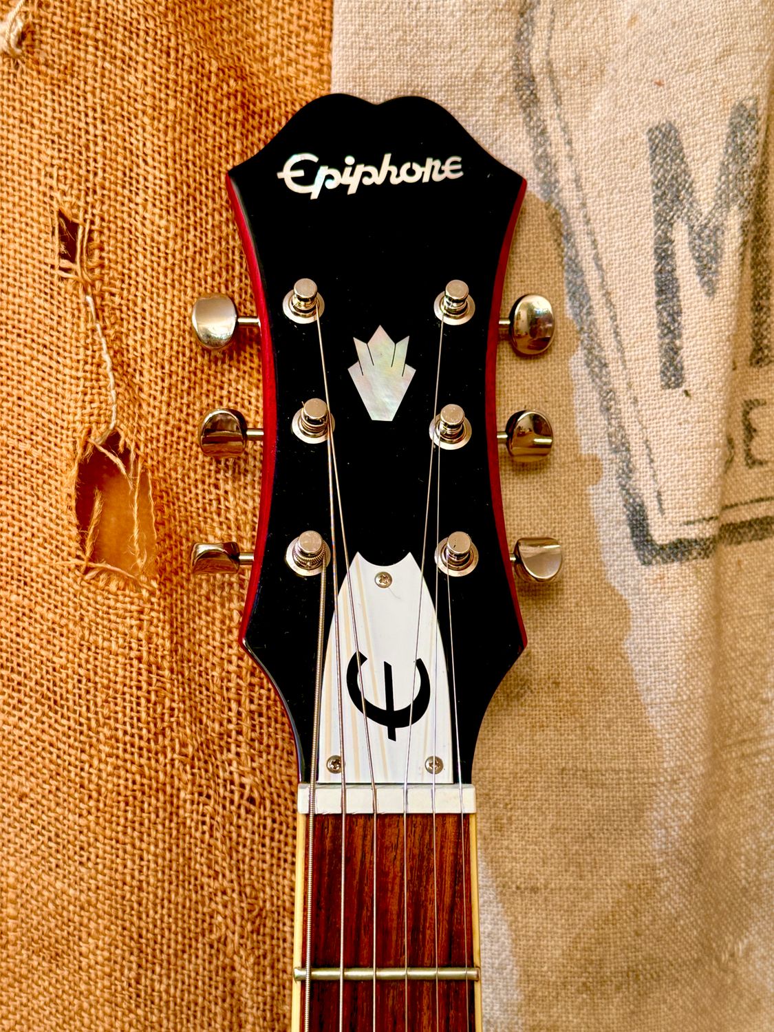 2006 Epiphone Riviera Cherry Bigsby MIK