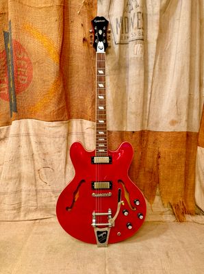 2006 Epiphone Riviera Cherry Bigsby MIK
