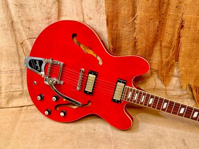 2006 Epiphone Riviera Cherry Bigsby MIK