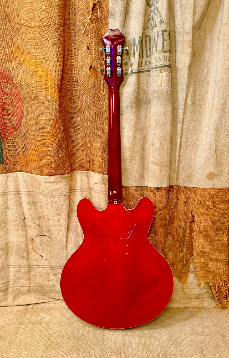 2006 Epiphone Riviera Cherry Bigsby MIK