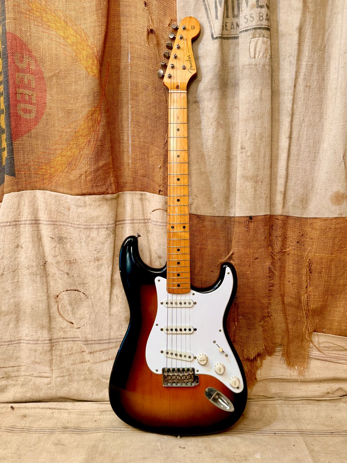 1990 Fender MIJ '57 RI Stratocaster Sunburst