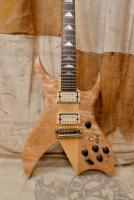 1985 B.C. Rich Bich Natural Maple BC Rich