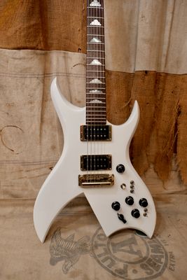 1981 B.C. Rich Bich Pearl White BC Rich