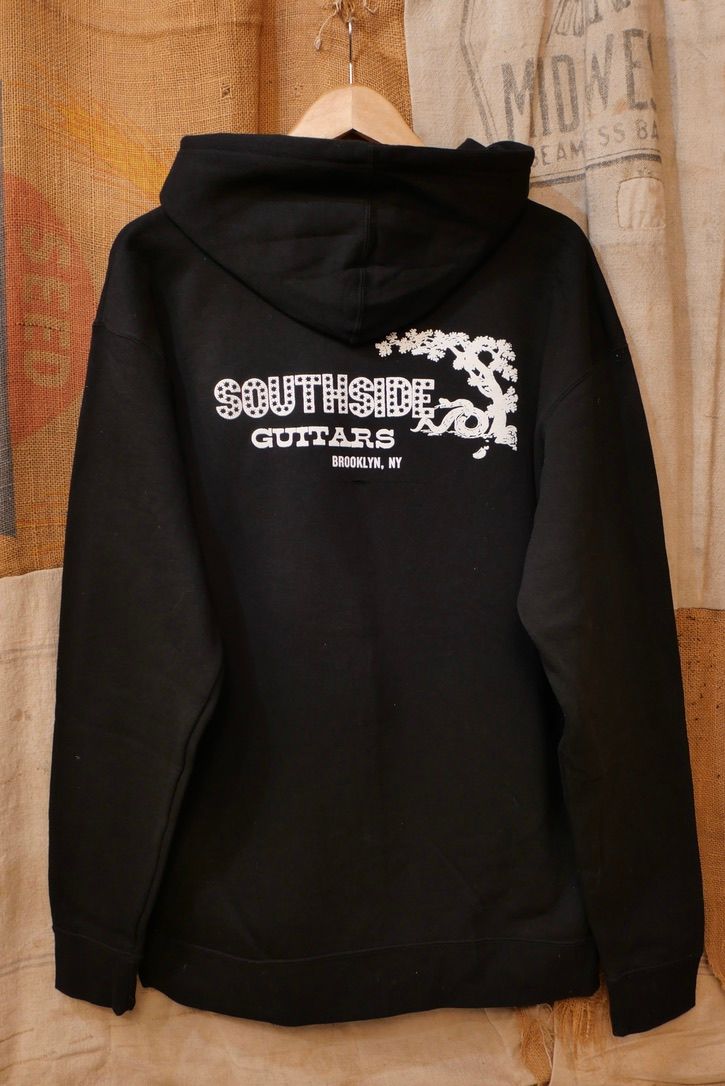 Southside Guitars Pullover Hoodie Black w/ Tree Logo
