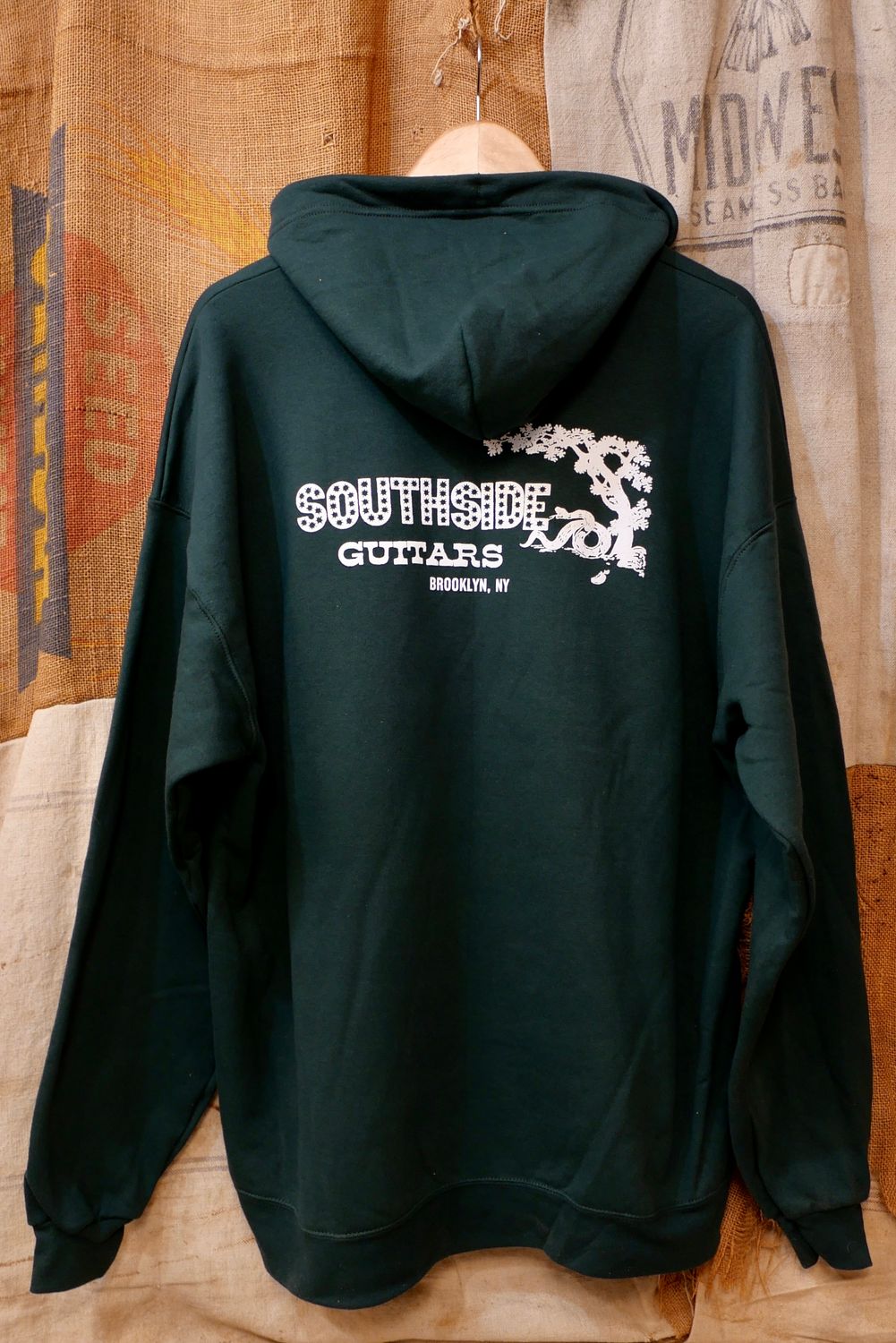 Southside Guitars Zip Up - Green 