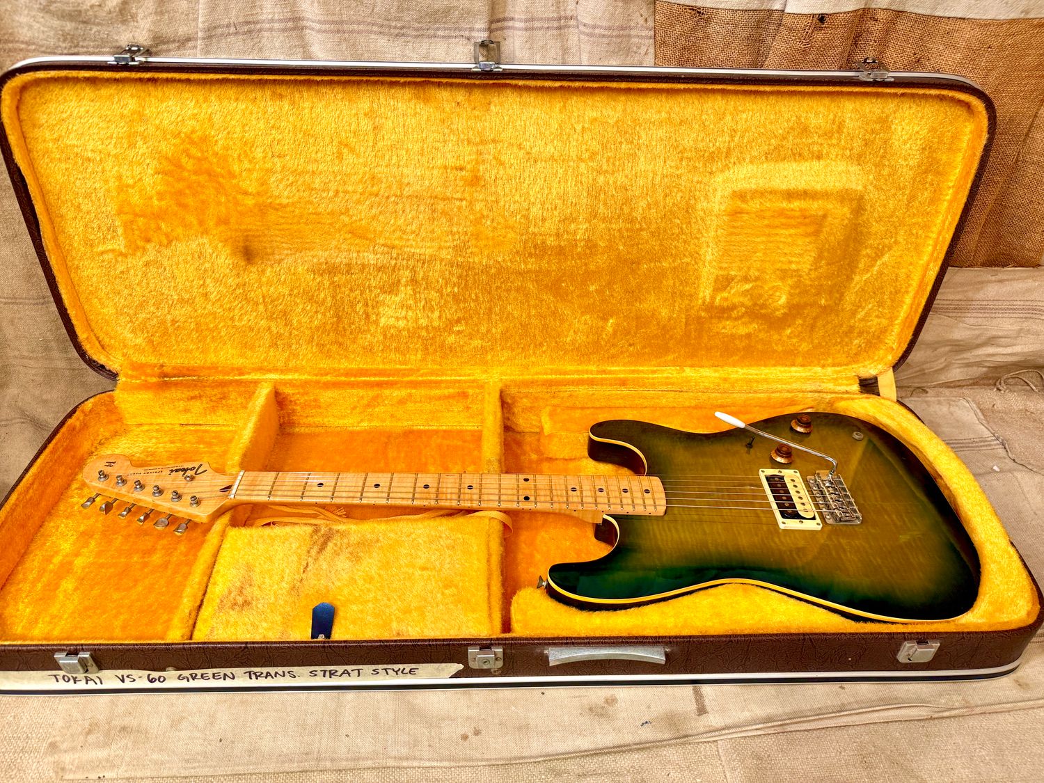 1980 トーカイ SS60 grinningdog mod 1981 Tokai VS-60 Springy Sound