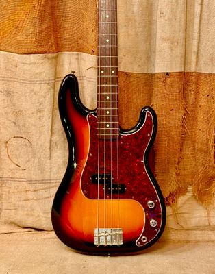 2023 Fender MIJ Traditional 60's Precision Bass Sunburst