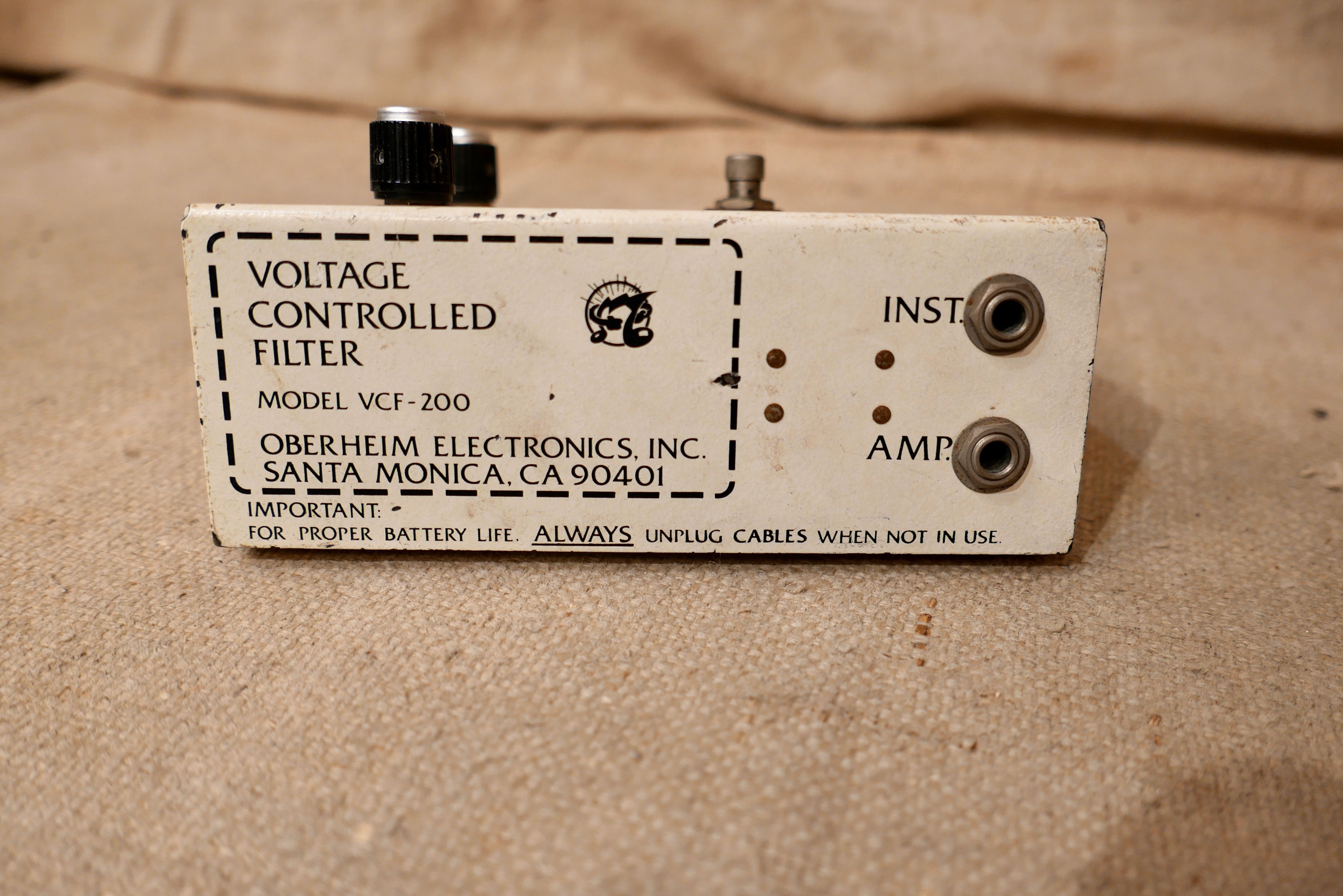 1970's Oberheim VCF-200 Voltage Controlled Filter
