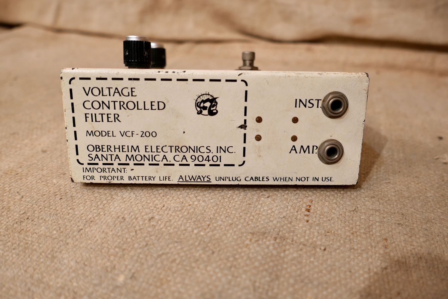 1970's Oberheim VCF-200 Voltage Controlled Filter