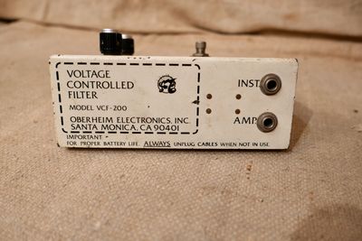 ギター Oberheim Voltage Controlled Filter 1970s 1970's Oberheim VCF-200 Voltage Controlled Filter