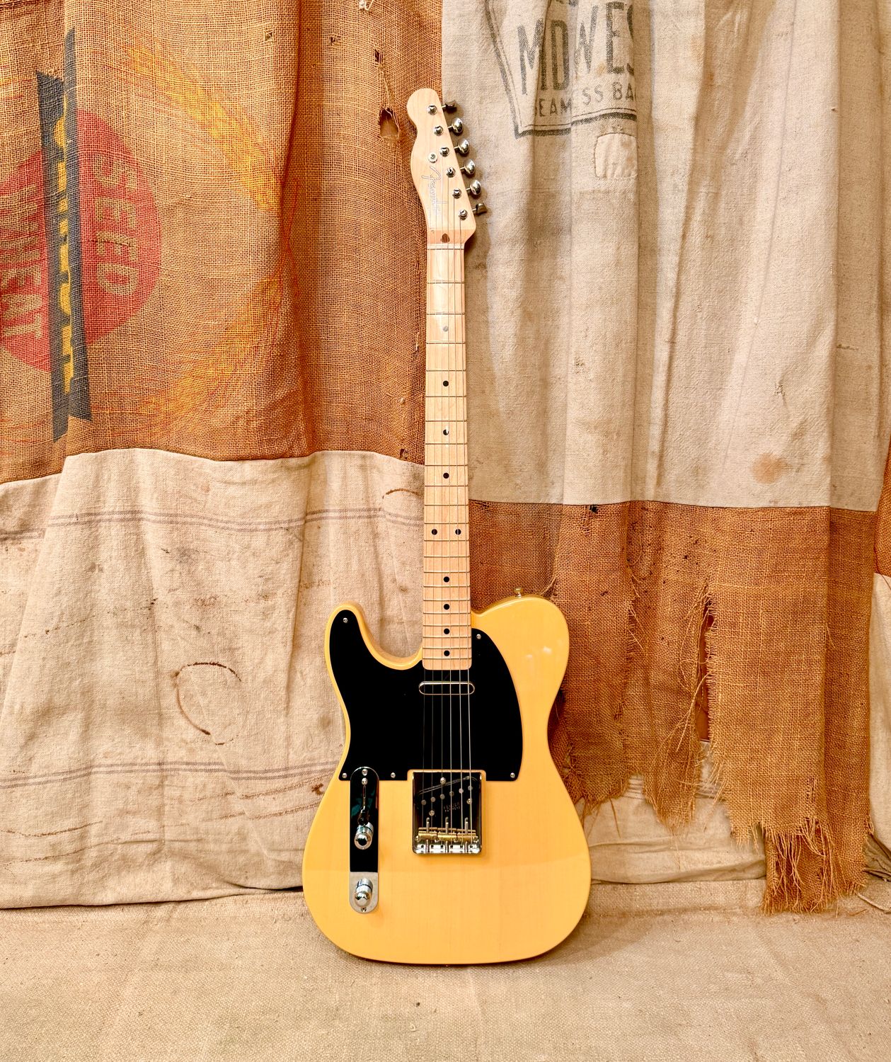 2021 Fender MIJ Traditional 50's Telecaster Left Handed Lefty Butterscotch Blond