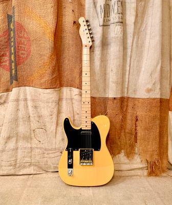 2021 Fender MIJ Traditional 50's Telecaster Left Handed Lefty Butterscotch Blond