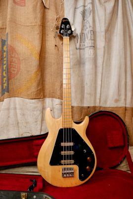 1976 Gibson Grabber G-3 Bass Guitar Natural
