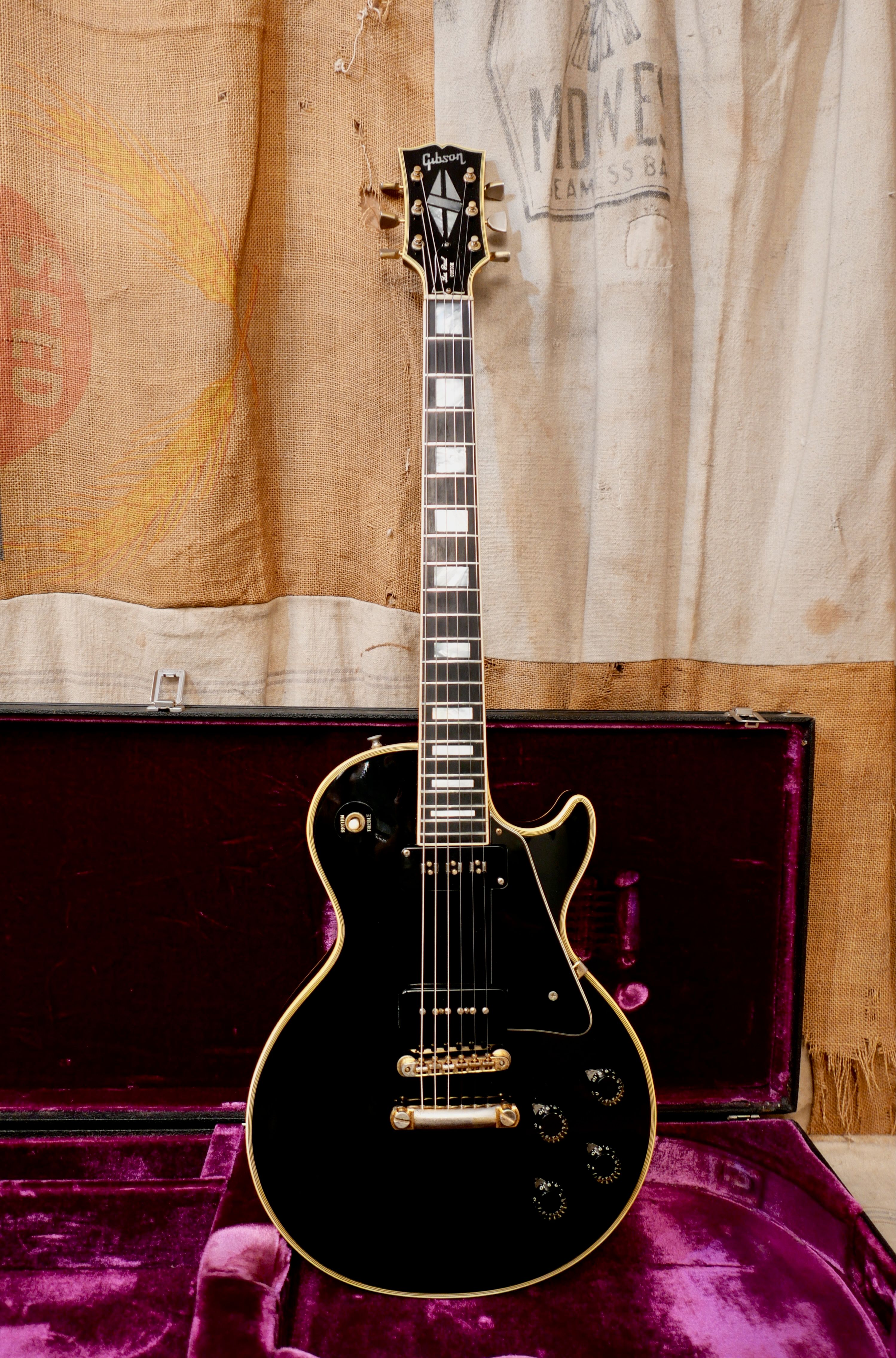 Gibson Les Paul ブラック studio 【※レフティーです】 1973 Gibson Les Paul Custom '54 Reissue Black