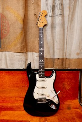 1966 Fender Stratocaster Black Refin