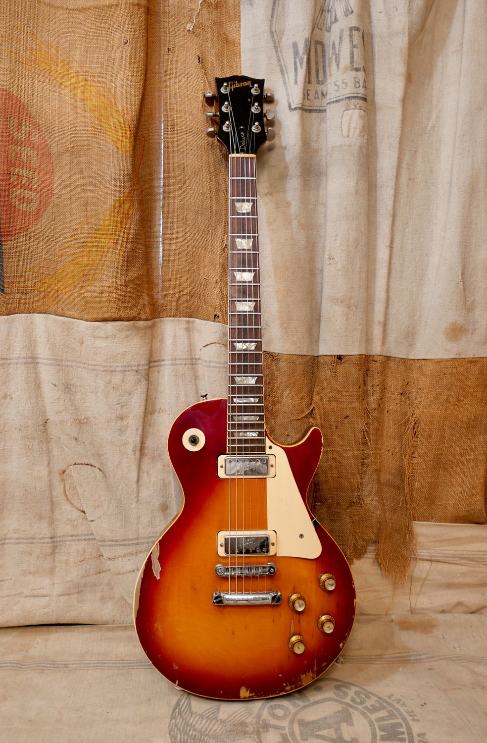1971 Gibson Les Paul Deluxe Cherry Sunburst "Jay Owens"