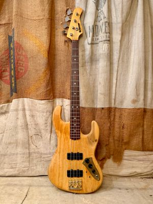 1982 Kramer Pioneer Series Bass Natural Refin
