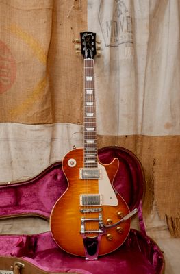Gibson Les Paul Standard R9 Murphy Aged Joe Satriani Collection 2012 - Cherry Sunburst (c)