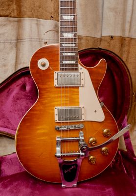 Gibson Les Paul Standard R9 Murphy Aged Joe Satriani Collection 2012 - Cherry Sunburst (c)
