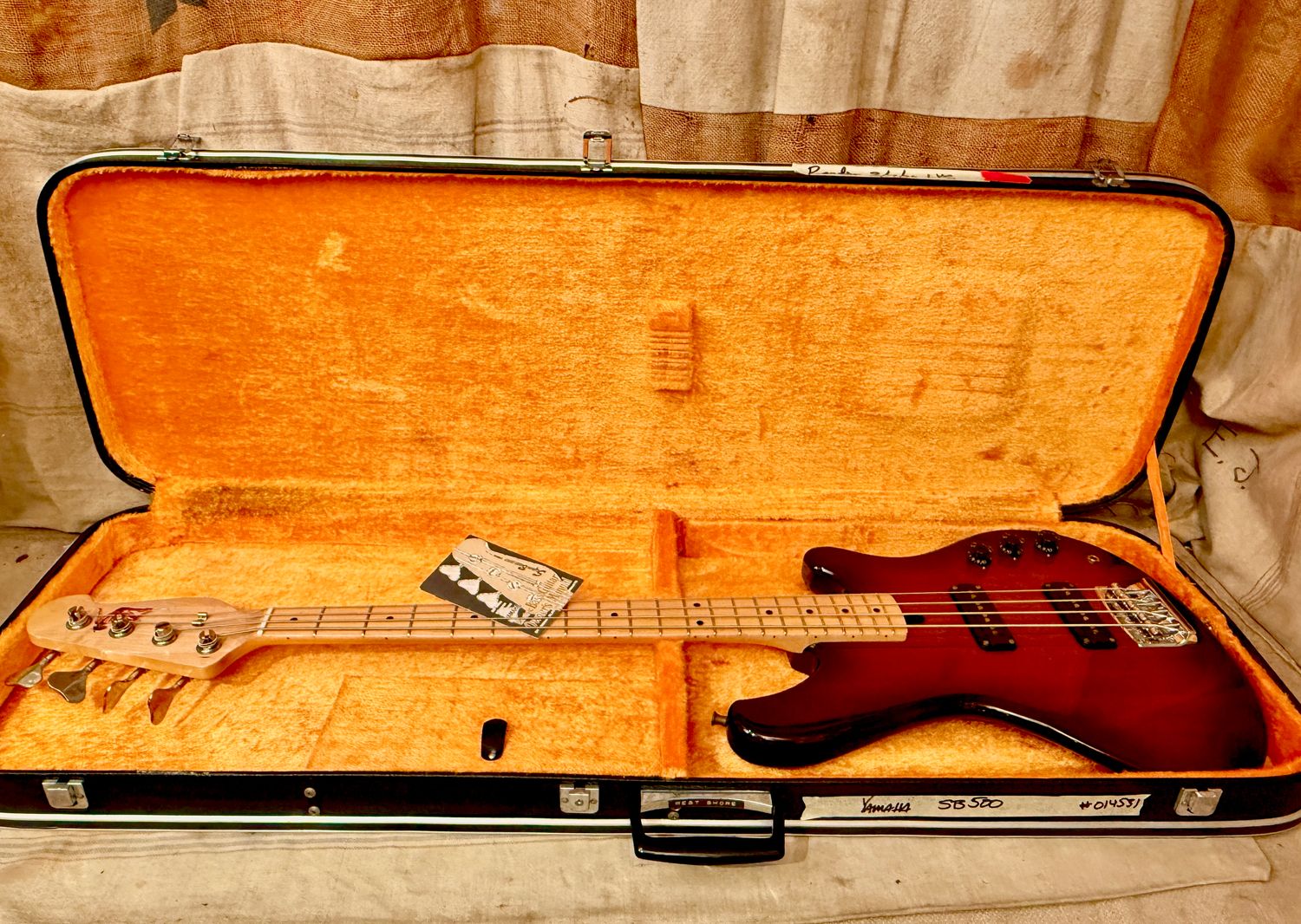 1981 Yamaha Super Bass SB-800S Dark Sunburst