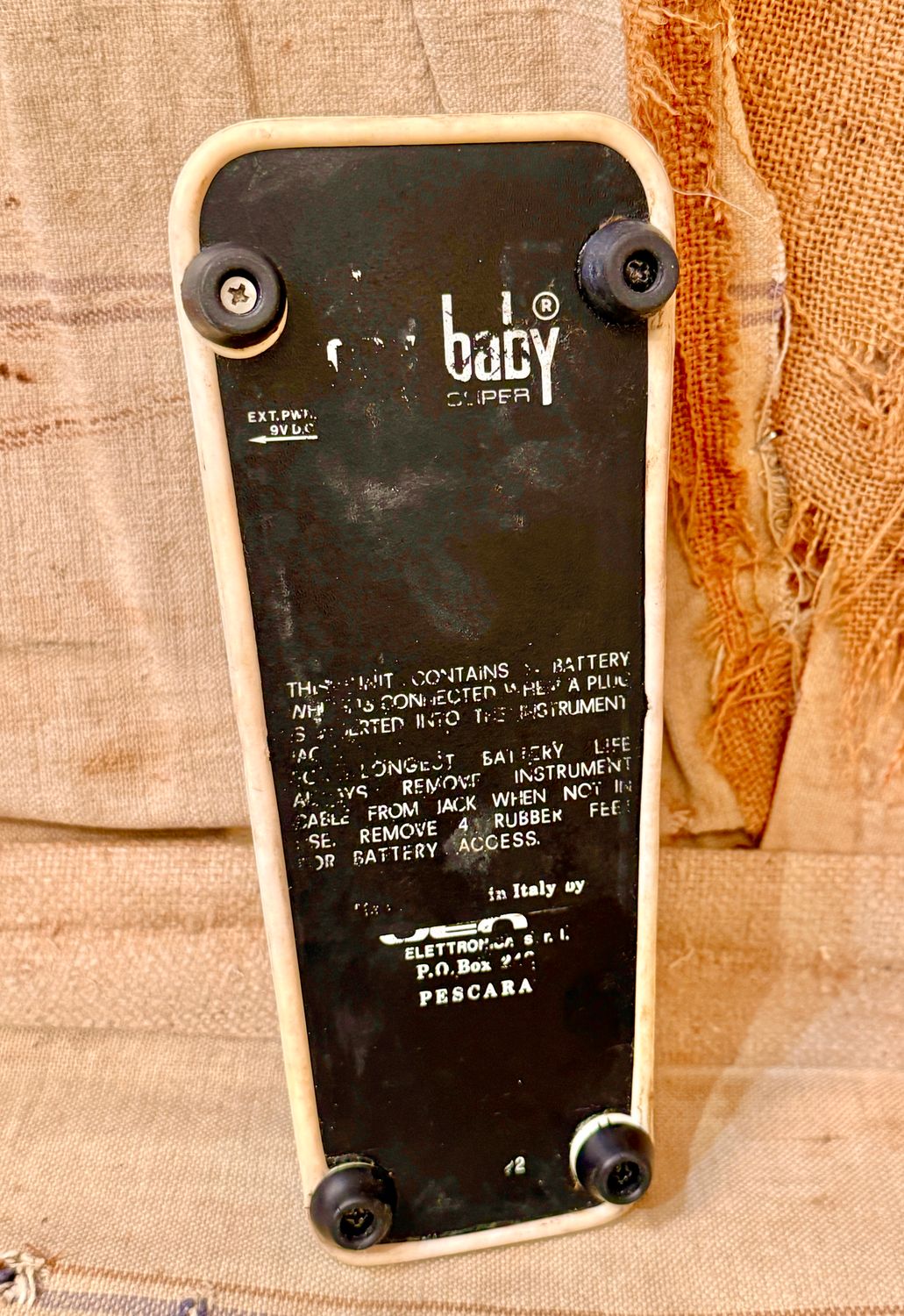 1970's Jen Cry Baby Super "Made in Italy" w/Bag