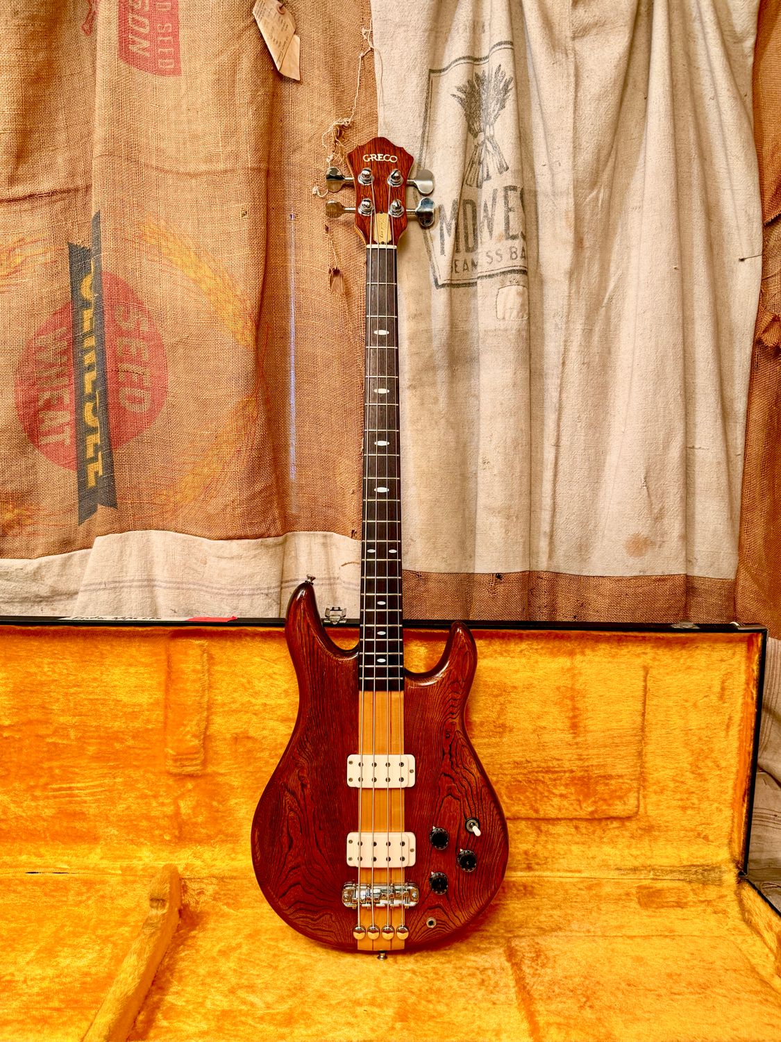 1978 Greco GOB700 "Speedway Bass" GOB-700 Walnut