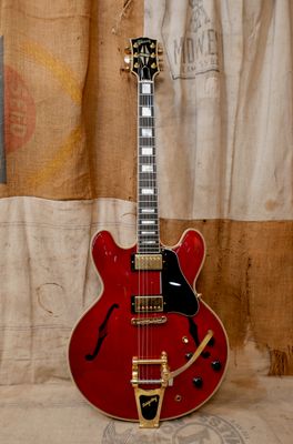 2014 Gibson Memphis ES-355 w/Bigsby Cherry Red VOS