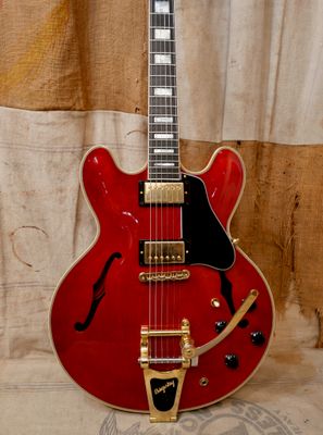 2014 Gibson Memphis ES-355 w/Bigsby Cherry Red VOS