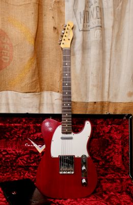 2020 Fender Custom Shop '63 Telecaster Journeyman Mahogany Crimson Red