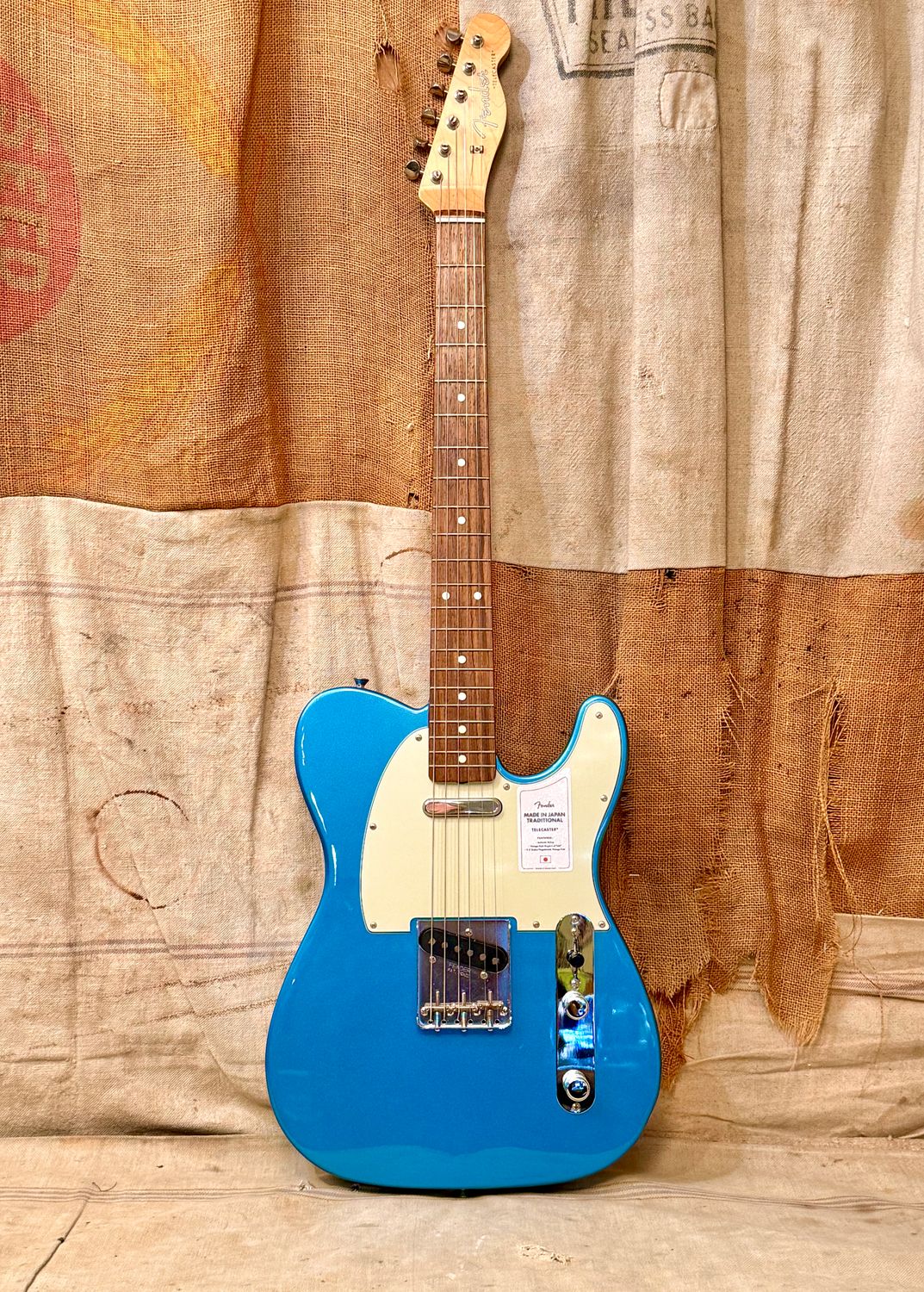 2022 Fender MIJ Traditional  60's Telecaster Lake Placid Blue