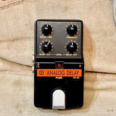 1980s Pearl AD-08 Analog Delay Black