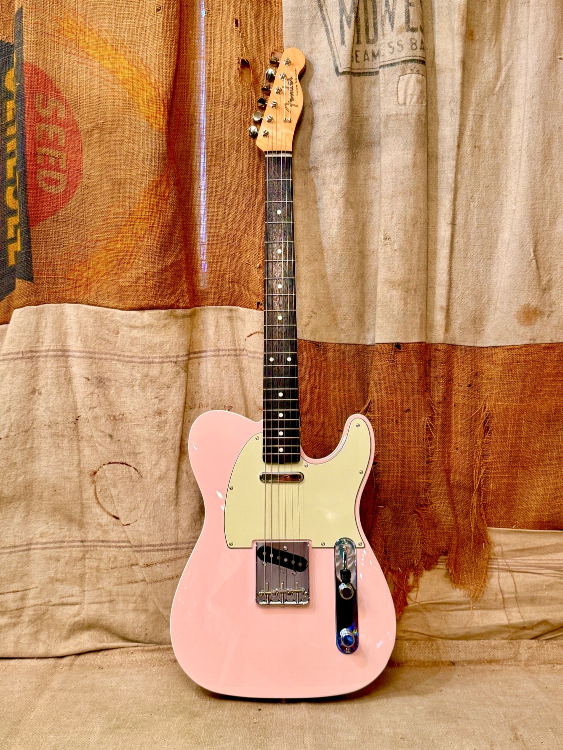 2024 Fender FSR MIJ Traditional II 60s Telecaster Custom Shell Pink