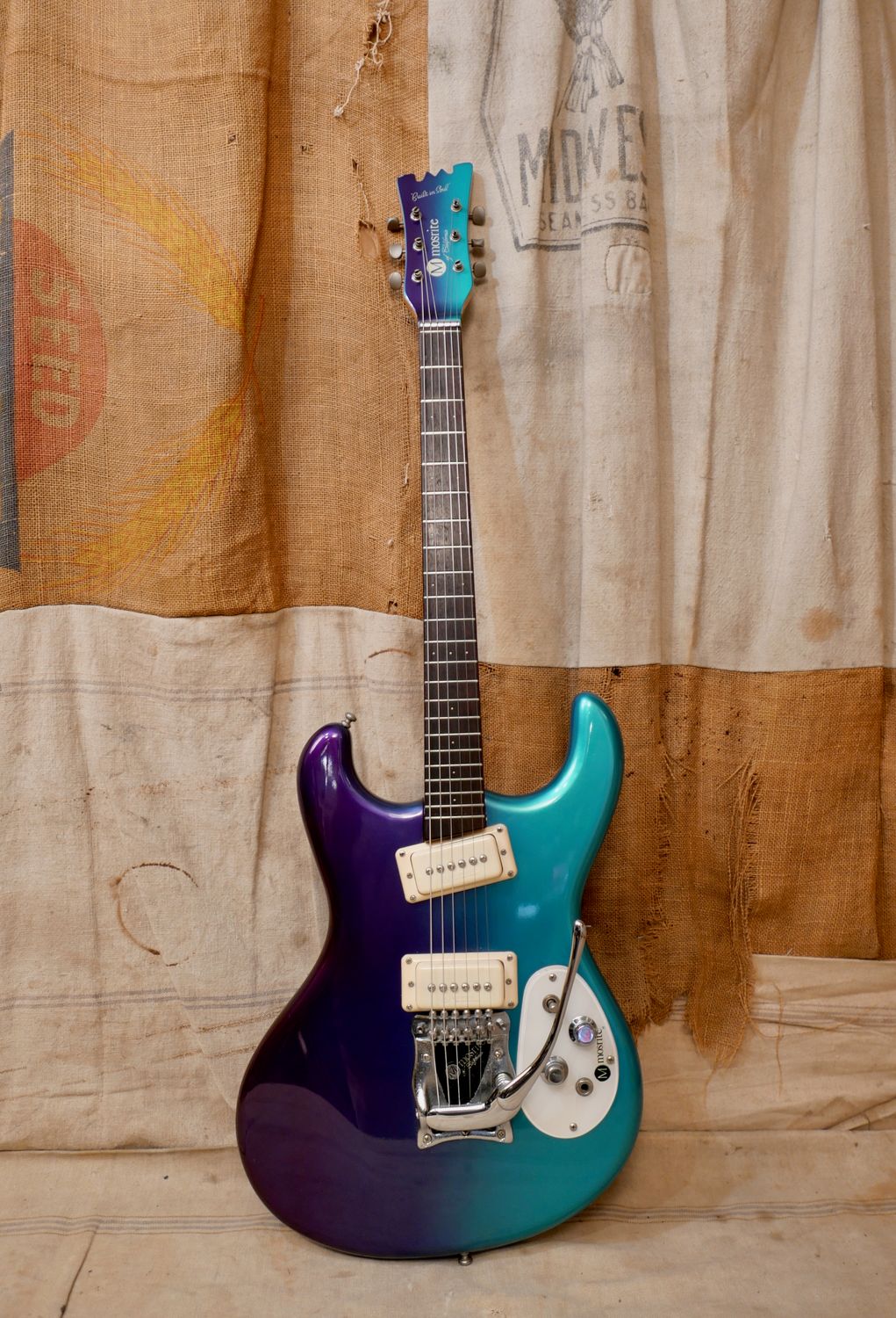 1993 Mosrite "Built In Soul" Model Purple