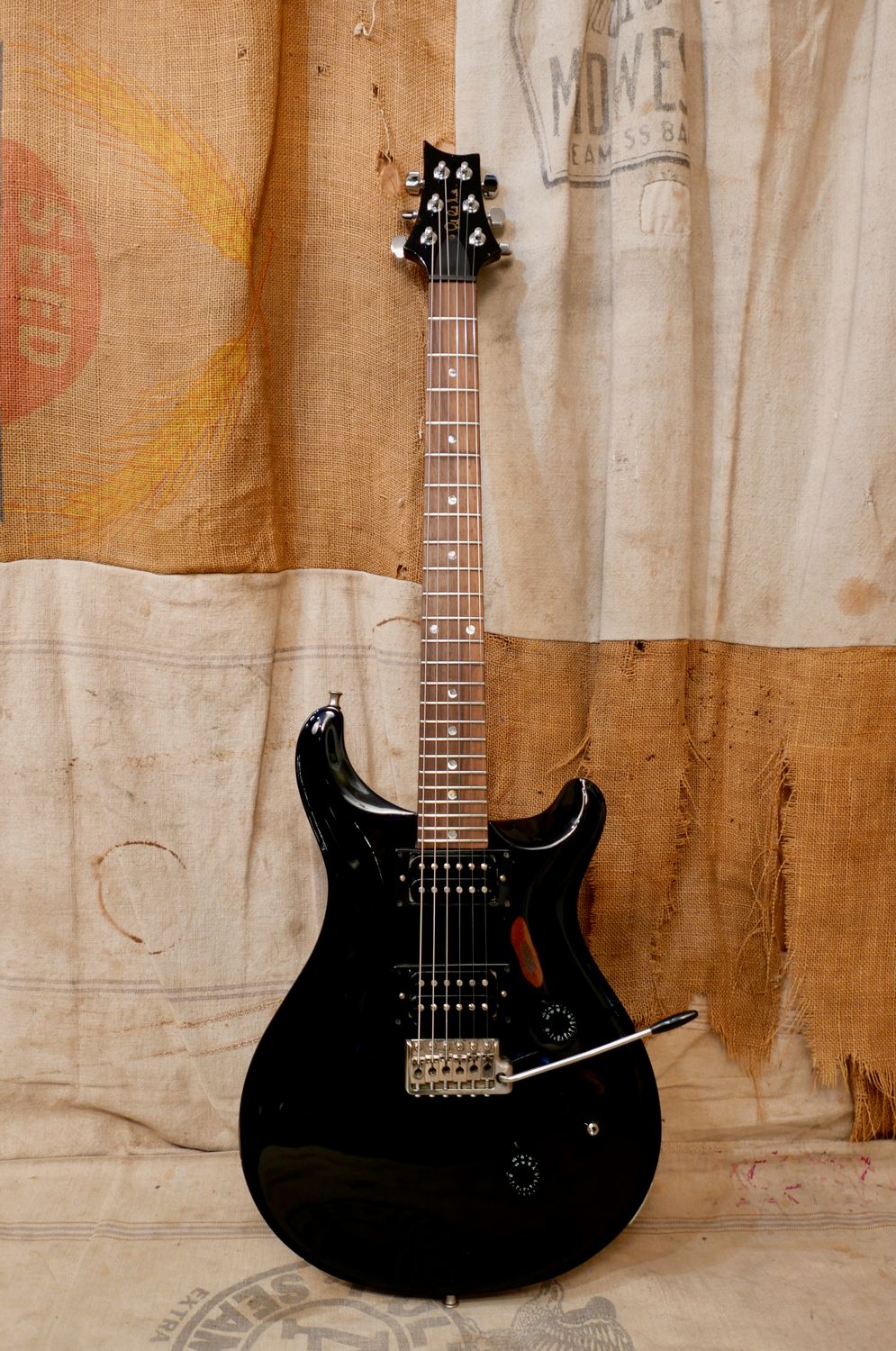 1987 PRS Standard 24 Black (c)