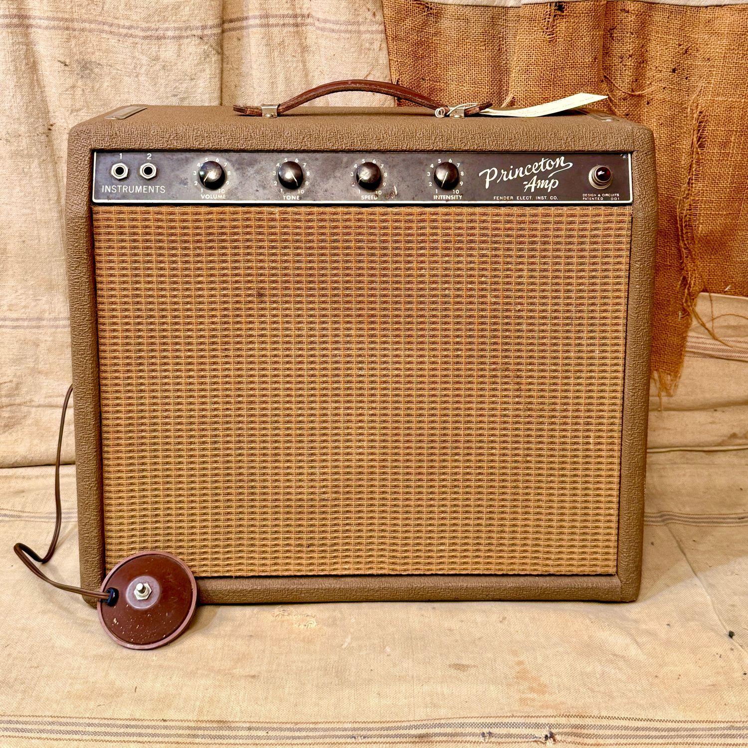 1962 Fender Princeton 6G2 Brown