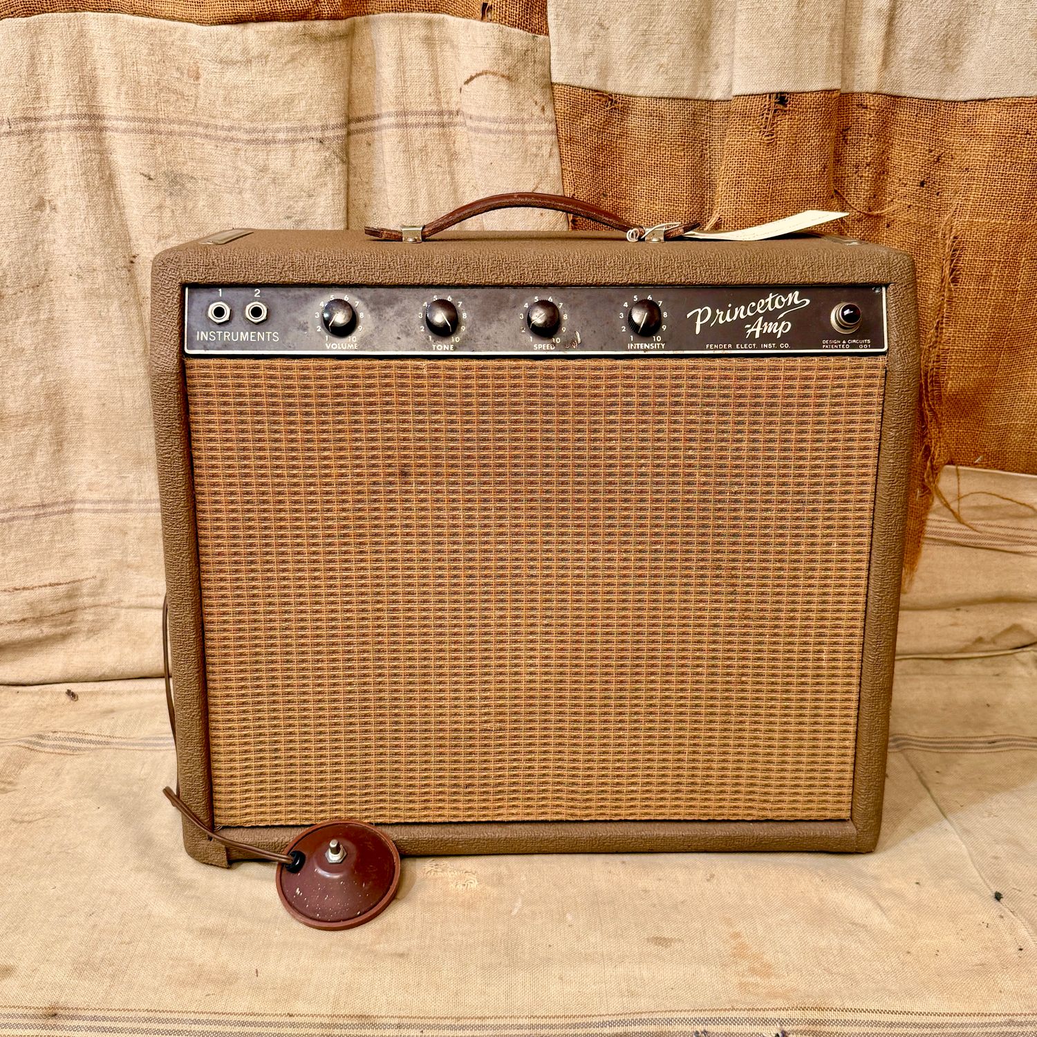 1962 Fender Princeton 6G2 Brown