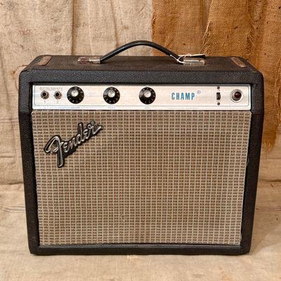 1978 Fender Champ Silver Panel (Changed Speaker)